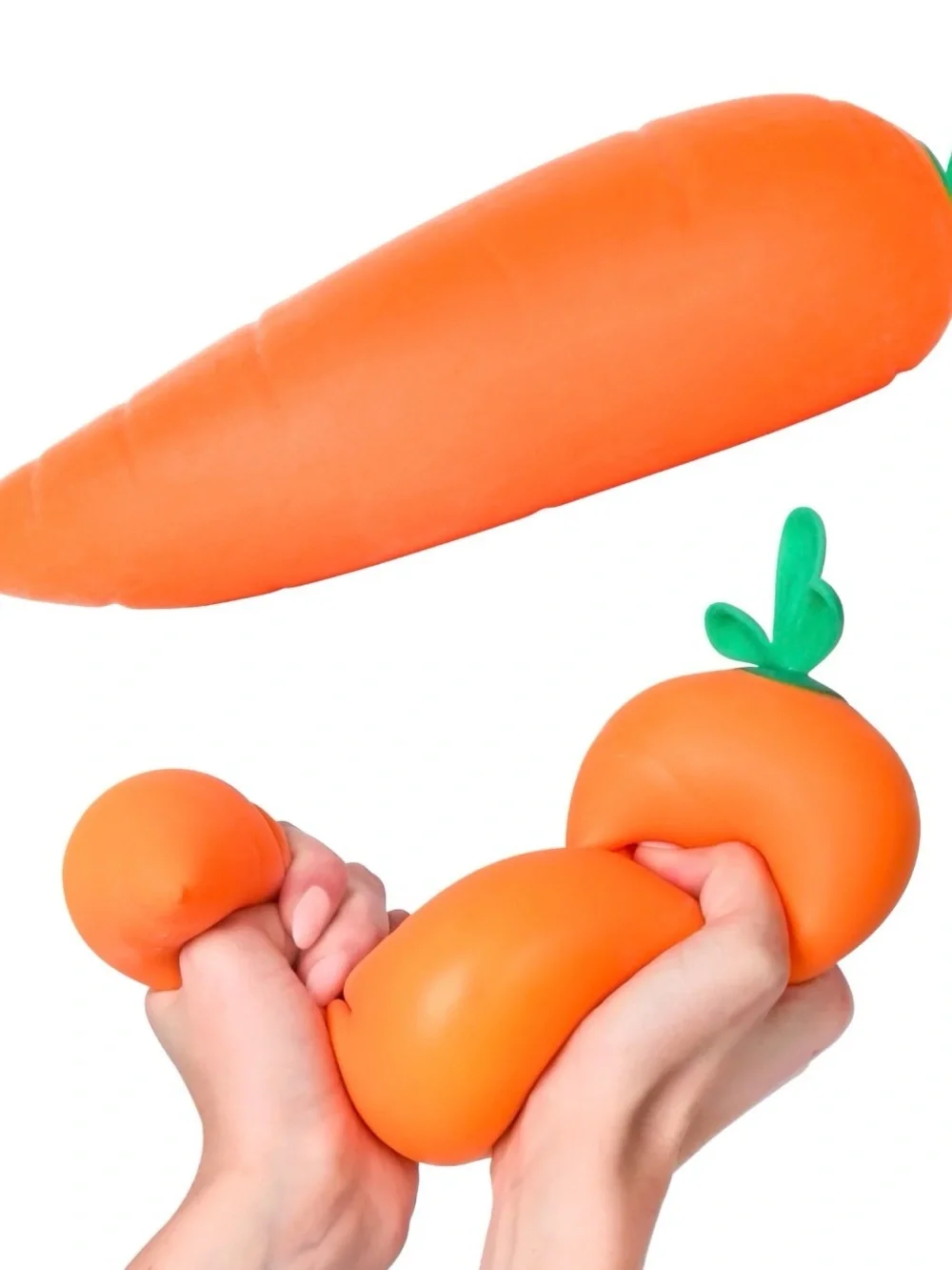 Toymendous Squishy Carrot - Jumbo 12.5 inch Food Squishy Vegetable